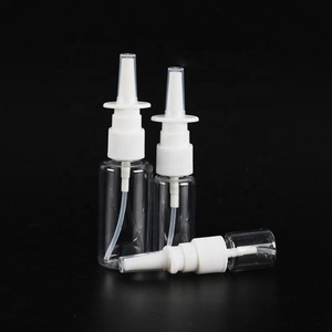 Nasal Throat Sprayer Pump Medical Use 10Ml 15Ml 30Ml 50Ml White Pink Black Blue Amber Green Plastic Nasal Spray <b>Bottle</b> - Product Image 3