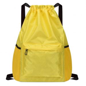 Mochila Deportiva Impermeable Plegable de Moda para Exteriores con Cierre de Cremallera y Bolsillos con Cordón, Forro de Poliéster, Gran Capacidad - Product Image 6