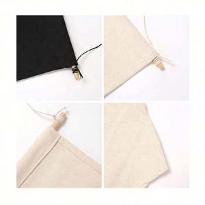 Bannière murale en toile double face personnalisée avec impression par sublimation de logo, décorations pour la maison en coton - Product Image 3