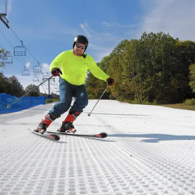Tapis de ski de piste sèche d'usine Ski Club Sports Pistes de ski synthétiques Tapis de sol de neige en vente