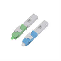 Connecteur rapide SC pour assemblage sur site, sans époxy, sans polissage, HZY-SC5506 SC/UPC SC/APC, câble de branchement FTTH 0.2dB