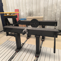 Routeur CNC 5 axes MVIP avec système de contrôle Syntec PLC pour la production de statues en polystyrène expansé, course de 2000x4000mm, moteur à engrenages