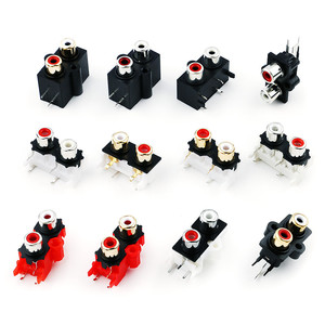 RCA cùng một lõi sen ghế 1, 2, 3, 4, 5, 6 lỗ 3-vị trí niken mạ Vàng 4-vị trí âm thanh và video Giao diện AV ổ cắm - Product Image 2