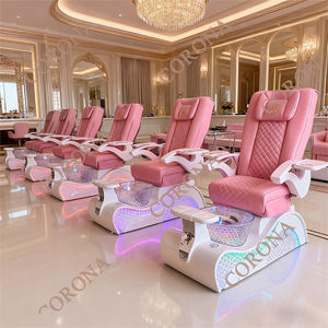 Sillón de Pedicura Profesional de Lujo sin Tuberías con Masaje para Salón de Belleza - Product Image 3