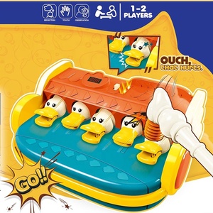 AJB Jeu de société en plastique <span class=keywords><strong>pour</strong></span> enfants, jeu éducatif précoce, jeu de frappe au canard, interactif et sûr <span class=keywords><strong>pour</strong></span> parents et enfants, idéal <span class=keywords><strong>pour</strong></span> les fêtes, cadeaux de retour - Product Image 3