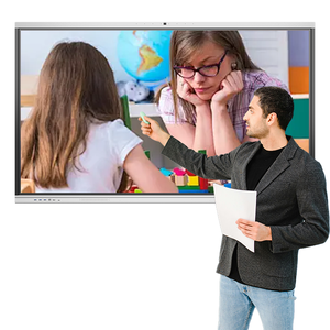 Nouveau modèle 86 - Panneau interactif intelligent pour projets, écran LCD 4K, Mini PC Android/Windows, Tableau intelligent pour réunions d'entreprise - Vente en gros - Product Image 1