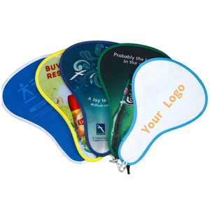 Éventail en nylon vierge personnalisé avec logo sérigraphié – Faible coût, idéal pour l'été, la restauration, l'<span class=keywords><strong>immobilier</strong></span>, les expositions, la promotion et la publicité - Product Image 1