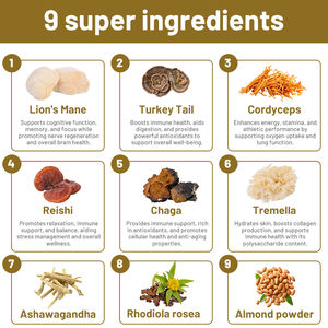 กล่องของขวัญ ODM นมอัลมอนอัลมอนอัลมอนอาหารสิงโต<span class=keywords><strong>หาง</strong></span>ไก่งวง - Product Image 2