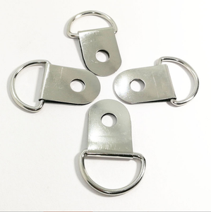 Dreieckige Form Metalls chn allen ring für Taschen Metall taschen beschläge und Zubehör Edelstahl geschweißter Draht dreieck ring - Product Image 2