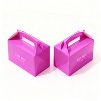 Boîtes cadeaux en carton de taille personnalisée pour bonbons, boîtes d'emballage pour biscuits de Noël, pâtisserie, boîte pliable pour aliments en papier pour anniversaire, mariage, fête