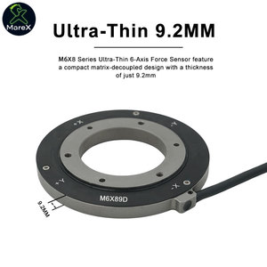 Capteurs de force et cellules de pesée multi-axes ultra-minces de 9,2 mm de la série M6X8, personnalisables OEM/ODM, haute précision pour l'automatisation robotique - Product Image 2