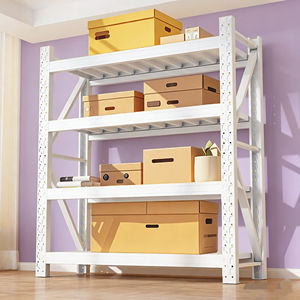 Горячая распродажа и низкая цена: Прочные промышленные стеллажи для склада, качественные стальные полки, сборка на болтах - Product Image 1