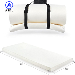 Twin đầy đủ Nữ Hoàng Vua Kích thước vải dệt kim Gel Thông gió tre nệm giường cho bán hàng trực tuyến Gel Bộ nhớ bọt nệm - Product Image 5