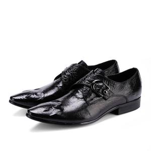 Zapatos de Vestir Personalizables de Cuero Genuino para Hombre, Talla Extra Grande 39-50, Zapatos Casuales de Negocios, Zapatos de Boda Grabados - Product Image 6