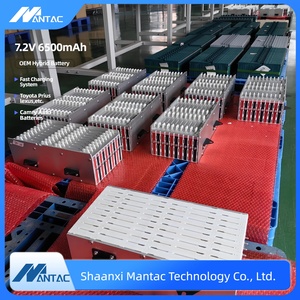 סוללת ליתיום-יון היברידית חדשה מדגם Mantac 7.2V עבור לקסוס פריוס דור שני CT200h RX45h ES300h - Product Image 3