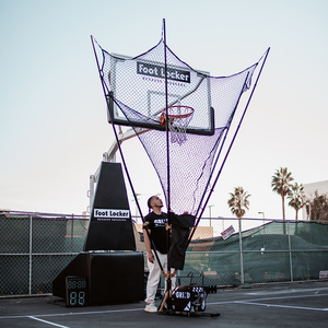 Personal Portable Adjustable Basketball <b>Rebound</b> Machine N1601 Slim Foldable for Continuous Drills N1601 (Slim) Basketball Shooti - Product Image 4