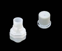 Capuchon de bec verseur en plastique couleur personnalisée avec diamètre de bec de 8,6 mm pour emballage souple de liquides alimentaires en pochette de marque