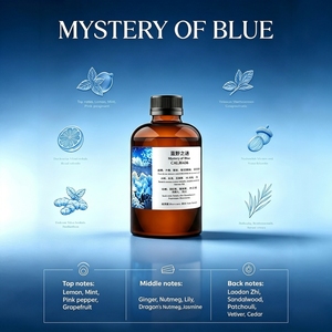 Mystère des Huiles Parfumées Bleues pour Diffuseur d'Arômes, Huiles Essentielles Pures pour Diffuseur Crearoma, Fabrication de Parfums - Product Image 1