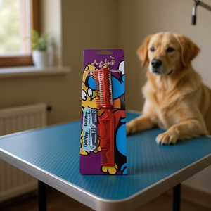 Pettine triangolare per la toelettatura dei cani - Product Image 2