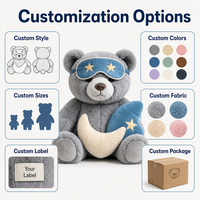 Fabricant OEM/ODM de jouets en peluche ours super doux sur mesure, directement de l'usine, pour marques de distributeurs et commandes en gros, anti-stress