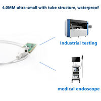 Module de caméra endoscopique miniature HD 720P OV9734, sortie USB2.0 MJPG YUY2, champ de vision large pour dispositif d'endoscopie médicale ORL vétérinaire