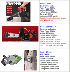 ขายตรงจากโรงงาน เครื่องตัดกระเบื้องไฟฟ้า K9299 6000w เครื่องตัดผนังคอนกรีต เครื่องเลื่อยวงแหวนไร้แปรงถ่านความถี่สูง - Product Image 4