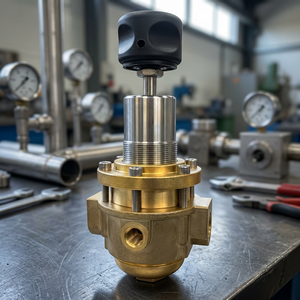 Régulateur de pression de gaz manuel à diaphragme Kao Lu MPR60 OEM avec plage de fonctionnement de 0,2 à 50 bars et température de -50°C à 100°C - Product Image 2