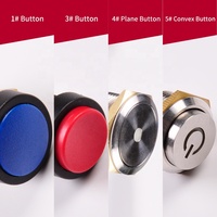 Interrupteurs à bouton-poussoir de type loquet rond TOOWEI, industriels, pour l'alimentation, étanches IP67