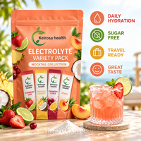 Complément d'hydratation à marque privée d'usine, électrolytes, sachets de poudre pour boisson hydratante