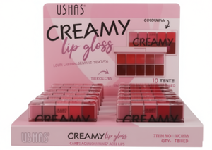 Lucidalabbra cremoso Ushas, formato normale, formula vegana per labbra lisce - Product Image 1