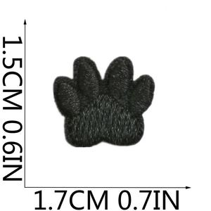 แผ่นปักลายตัวอักษรย่อแบบติดรีดร้อนขนาดเล็ก สำหรับตกแต่งกระเป๋าเดินทางและกระเป๋า - Product Image 3