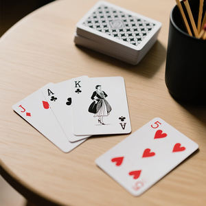 Benutzer definierte Spielkarte Deck Drucken Hochwertige personal isierte Design-Spielkarten mit benutzer definierten Karten boxen China Factory Großhandel - Product Image 3