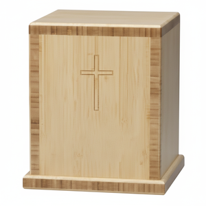 Urnas de cremación de madera modernas de Venta caliente, urnas decorativas para entierro funerario hechas a mano para hombre y mujer a bajo precio - Product Image 1