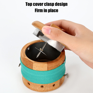 2024 Meilleure vente de haute qualité 8cm Moxibustion Acupuncture ventouses <span class=keywords><strong>Moxa</strong></span> conteneur - Product Image 6