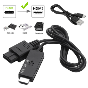 <span class=keywords><strong>Adaptateur</strong></span> convertisseur N64 vers <span class=keywords><strong>HDMI</strong></span> le plus vendu, zéro latence avec audio cristallin pour HDTV, prend en charge 4:3/16:9 pour N64/SNES/NGC - Product Image 6
