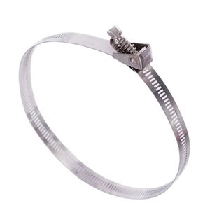W2/W4 Type américain Collier de serrage de tuyau à dégagement rapide Sangle de capuchon de <span class=keywords><strong>cheminée</strong></span> Sangle en métal pour pot de <span class=keywords><strong>cheminée</strong></span> Collier de fixation à bande - Product Image 1