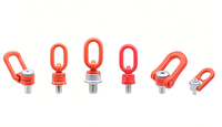 Émerillon de levage universel G80 certifié CE en acier au chrome-molybdène, rotatif à 360° °   & 230 °   Pivot