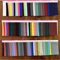Tissu de sport en tricot warp 260 GSM extensible dans les 4 sens, séchage rapide, 76 % polyester, 24 % élasthanne, pour pantalons de compression et leggings de yoga
