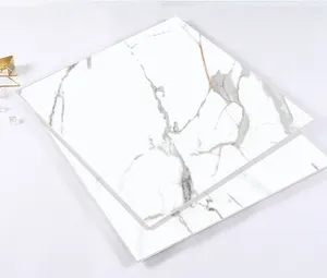 Xingzbo — carreaux de sol polis, 600x600mm, ensemble complet de couleur blanche, design marbre, fournitures d'usine chinoises