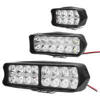 Baobao BB085 Système d'éclairage 4 pouces 8 pouces 36w 12-80V Phare auxiliaire de moto Lumière LED pour motos Luces LED pour motos