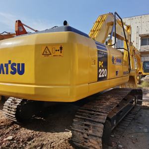 Komatsu มือสอง PC220-7LC รถขุดขนาดเล็กที่มีส่วนประกอบหลักเช่นเครื่องยนต์เกียร์ปั๊มเกียร์แบริ่ง - Product Image 1