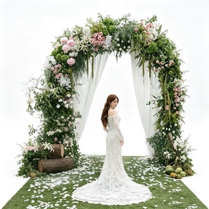 Handmade Flower Matching <b>Arch</b> <b>Frame</b> For Art Craft Flower Arrangement Handmade Wedding And DIY Decor - Product Image 3