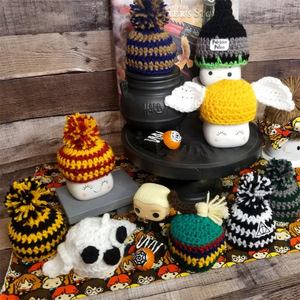 Nouveaux produits transfrontaliers : Housses <span class=keywords><strong>de</strong></span> tasses créatives tricotées à la main, cadeaux surprise pour fêtes d'Halloween, housses <span class=keywords><strong>de</strong></span> tasses amusantes, manchons pour tasses - Product Image 2
