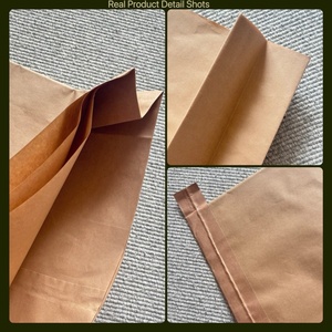 <span class=keywords><strong>Sac</strong></span> en papier kraft 3 plis de 25 kg avec doublure PE pliable en M, option anti-humidité <span class=keywords><strong>pour</strong></span> engrais composé NPK, emballage industriel agricole - Product Image 2