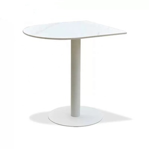 Bàn Ban Công Ngoài Trời Bán Đảo Bàn Tròn Khách Sạn Bàn Bán Nguyệt Giải Trí Đơn Giản Hiện Đại - Product Image 1