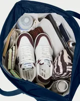 Sac fourre-tout en toile de coton recyclé réutilisable de qualité supérieure, avec poignées en corde, style tendance, matériau épais, logo personnalisé pour le shopping/cadeaux