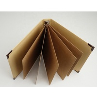Porte-menu A4 en cuir PU à 9 anneaux de la marque Yimi, fabricant de haute qualité pour les cafés et restaurants, 2 pages
