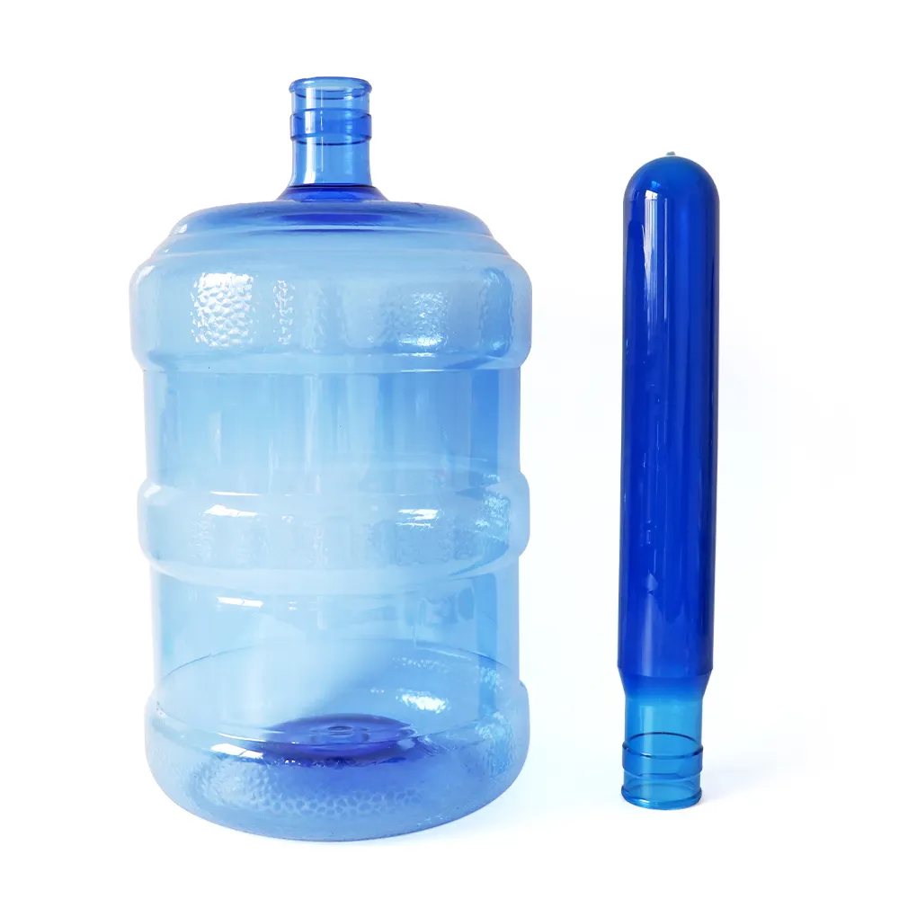 Garrafa de galão mineral pura 5 galões, pet pré-forma/plástico 20 litros pet garrafa de pré-forma