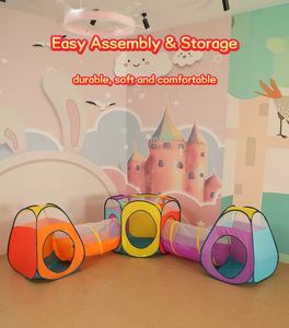 5in1 <span class=keywords><strong>Tente</strong></span> Ensemble Aire De Jeux Extérieure Ball Pit Big Popup House Intérieur Extérieur <span class=keywords><strong>Tente</strong></span> Tunnel <span class=keywords><strong>Pas</strong></span> <span class=keywords><strong>Cher</strong></span> Enfants <span class=keywords><strong>Tente</strong></span> - Product Image 2