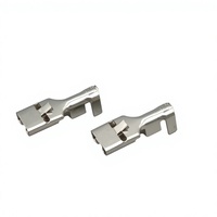 Connecteur automobile à sertissage à froid, bornier enfichable série 63 étamé DJ621-E6.3 pour applications automobiles